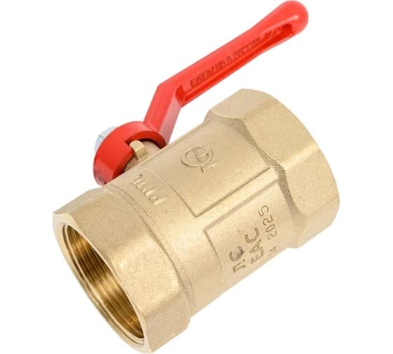 Кран шар лат ПРАКТИК 120 Ду40 Ру16. Артикул MM-000911