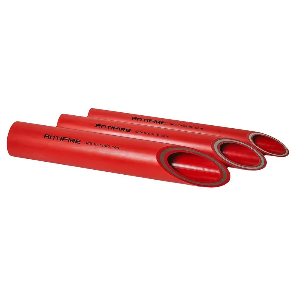 Труба PP-R FR FireResistant SDR 7.4 D25 L4м AntiFire. Артикул MM-001143