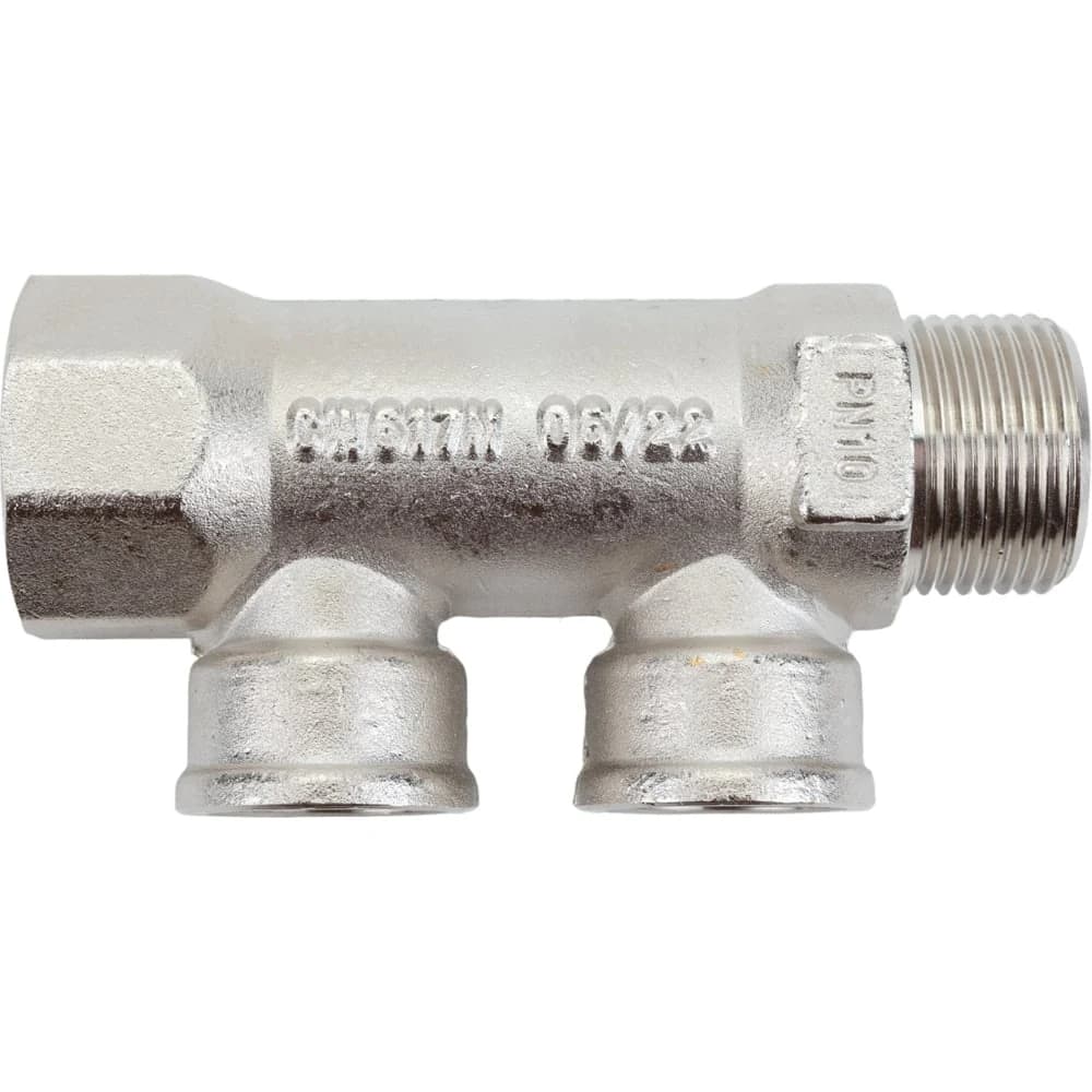 Коллектор 3/4",2 вых. х 1/2" вн. VTc.550.N.0502. Артикул MM-001199