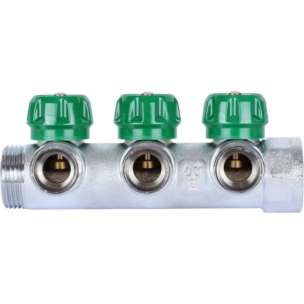 SMB-6850-013403 STOUT Коллектор регулирующий 1,3 отвода 3/4 ЕК. Артикул MM-001203