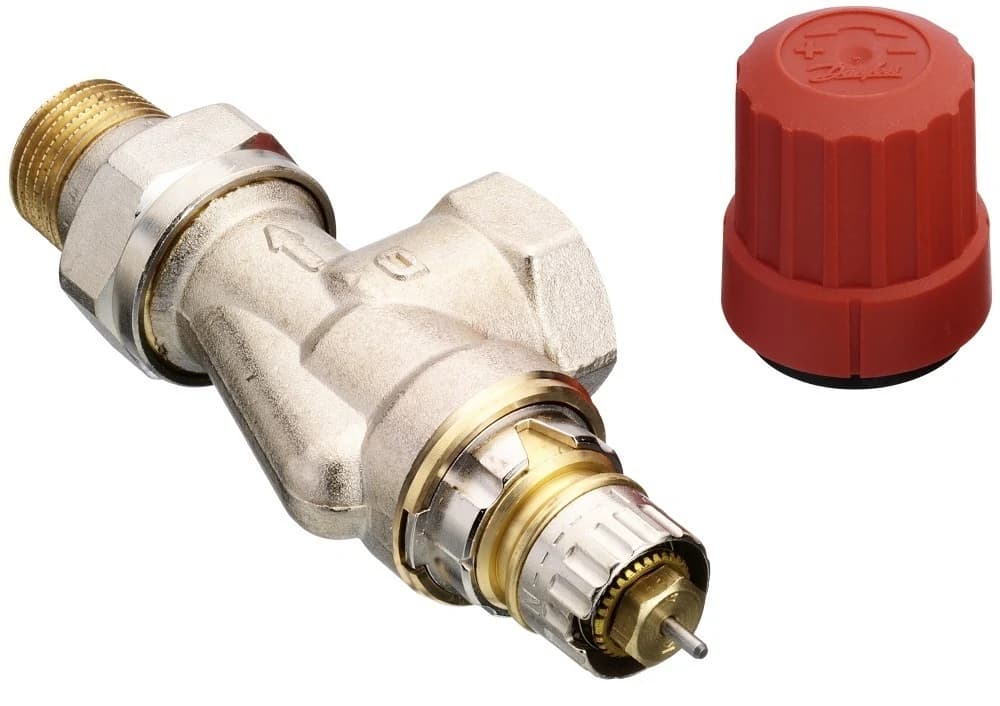Термостатический клапан Danfoss RTR-N UK 15 осевой. Артикул MM-001365