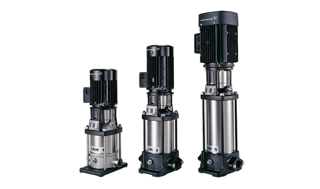 Многоступенчатый насос Grundfos CR 3-9 A-FGJ-A-E-HQQE 96516656 Вертикальный насос. Артикул MM-001388