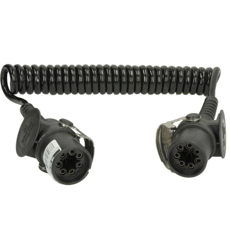 WABCO Кабель спиральный [15/15 полюсов,L3000 с 2 штекерами, 24V Typ ISO12098]. Артикул MM-001715