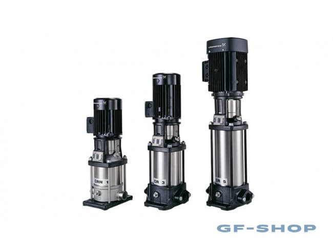 Многоступенчатый насос Grundfos CR 3-9 A-FGJ-A-E-HQQE 96516656 Вертикальный насос. Артикул MM-000134
