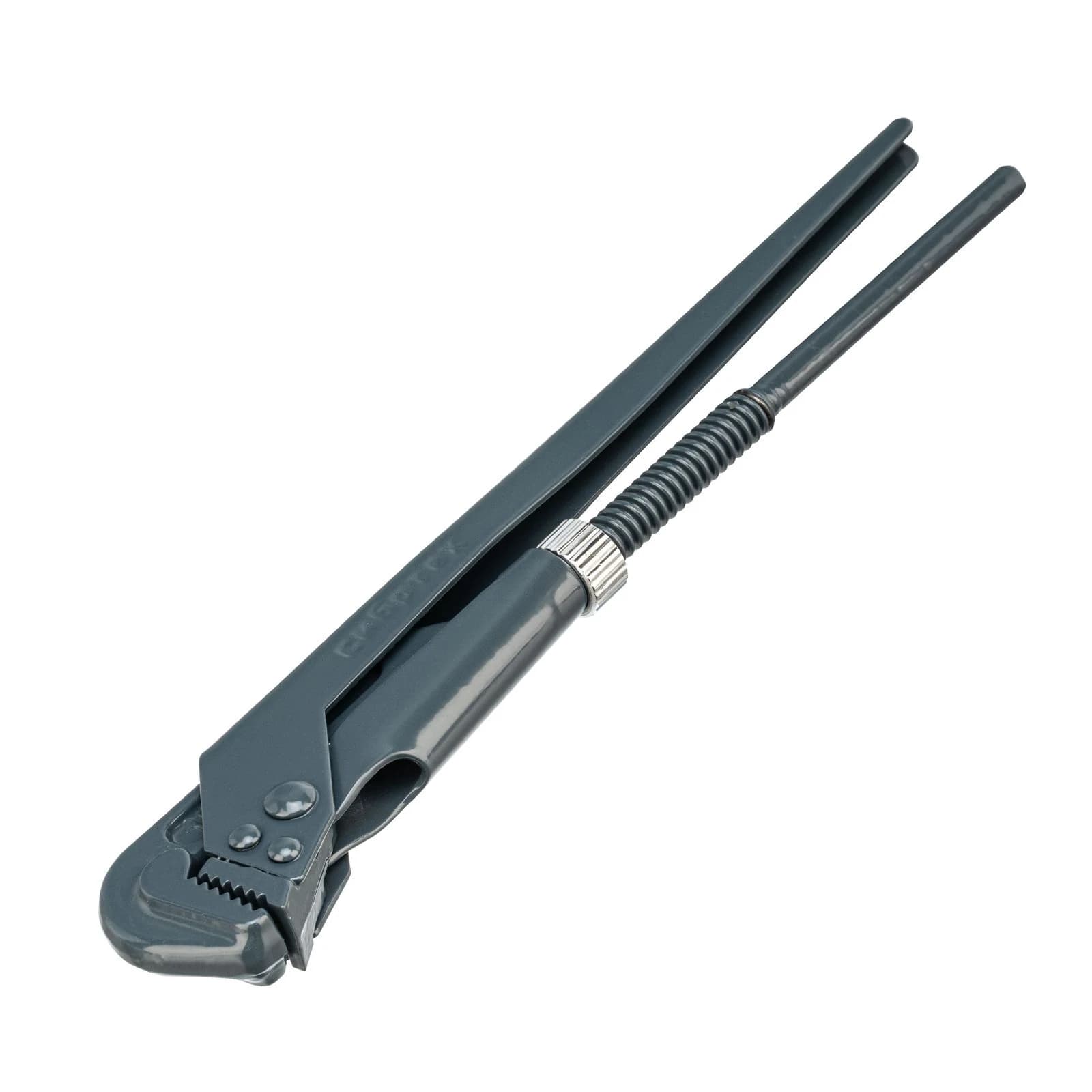 Ключ трубный рычажный КТР-5,4", кованый, тип "L". Артикул MM-001212
