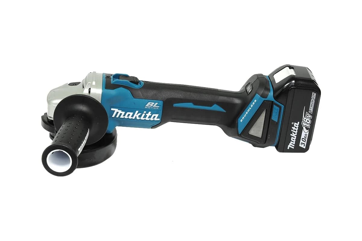 Аккумуляторная угловая шлифовальная машина Makita LXT DGA504RF. Артикул MM-001214