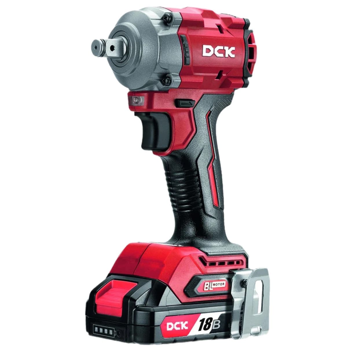 Гайковерт аккум ударный бесщеточный DCK KDPB358,18В,1/2 ",2*5А/ч,358нм. Артикул MM-001217